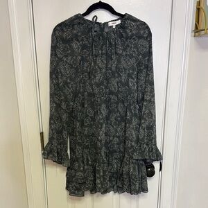 Likely size 4 Floral Ruffle Dress